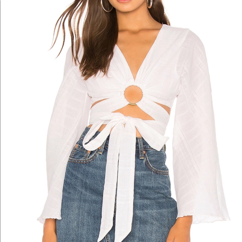 Tularosa Molly Blouse in Ivory